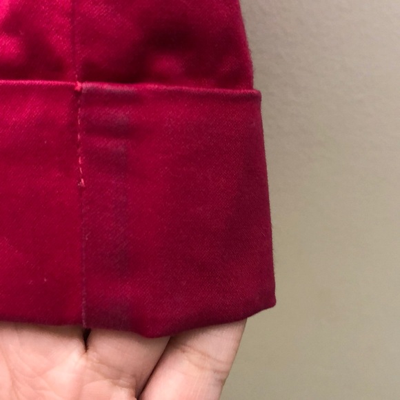 Red trouser shorts - Picture 5 of 6